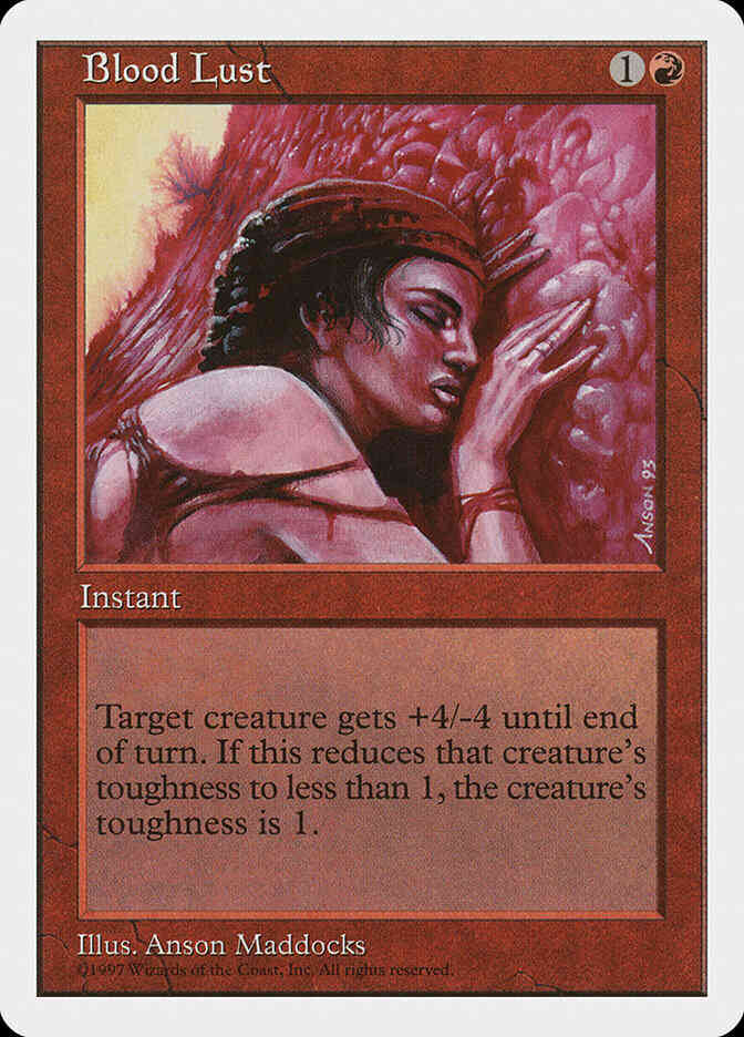 Blood Lust [212] [Fifth Edition] [Non-Foil]