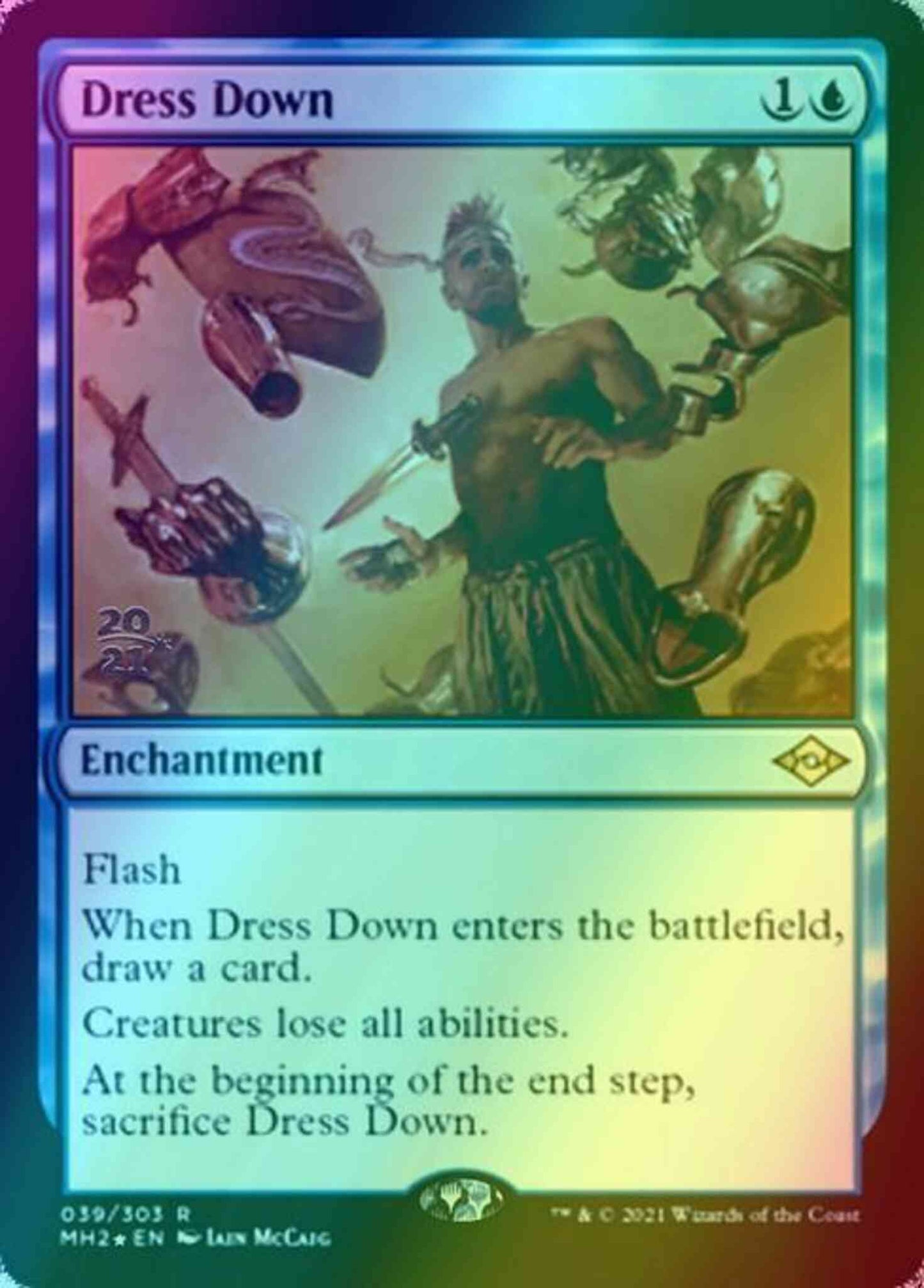 Dress Down [Prerelease] [39S] [Modern Horizons 2 Promos] [Foil]