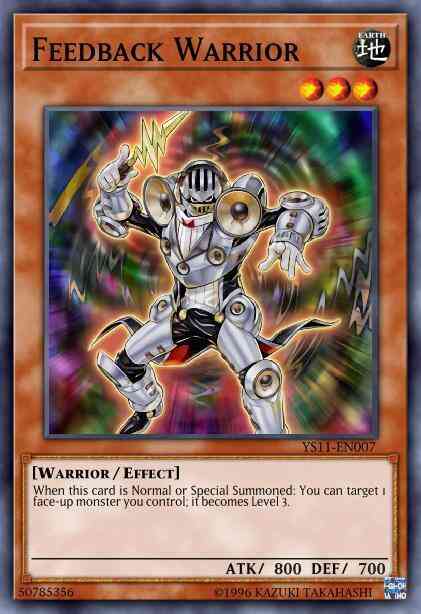 Feedback Warrior - YS12-EN009 - Common - 1st Edition