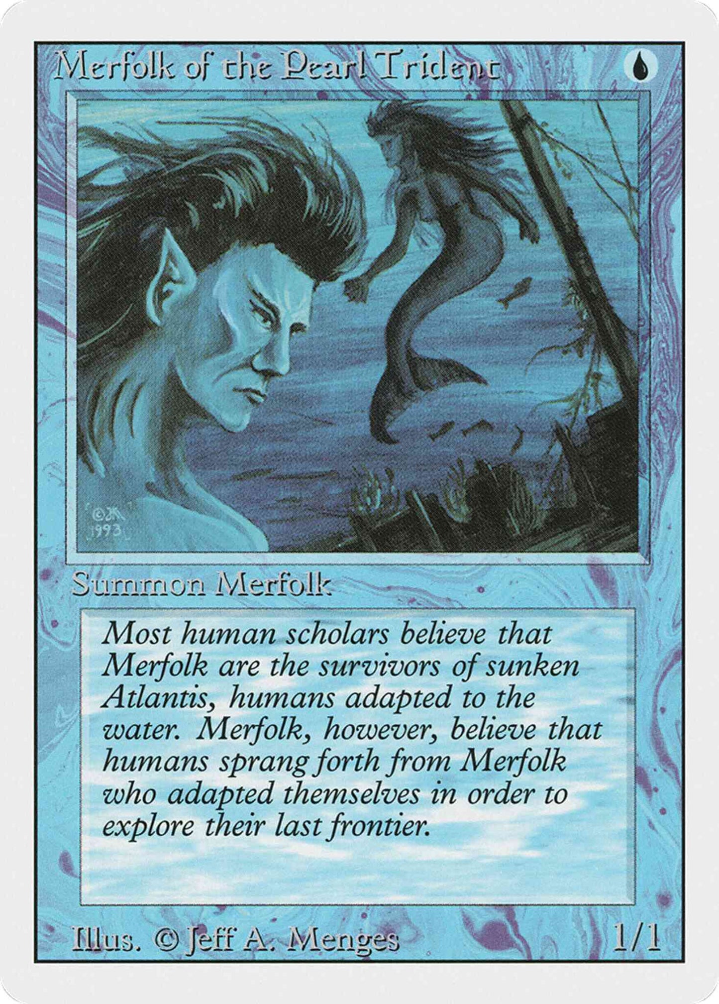 Merfolk of the Pearl Trident [68] [Revised Edition] [Non-Foil]