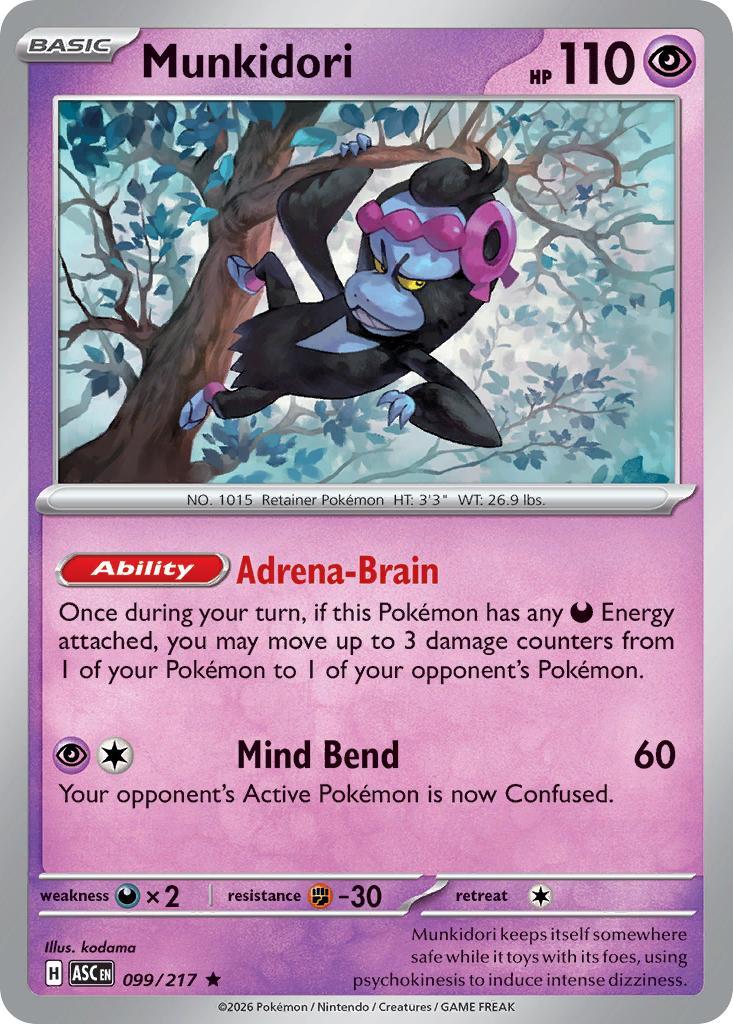 Munkidori - 099/217 - Rare [me025-099] [Holo]