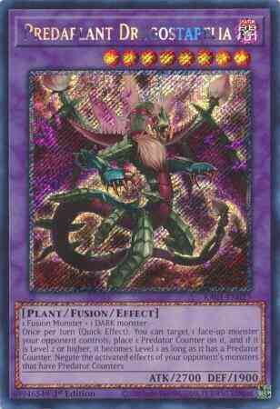 Predaplant Dragostapelia - RA01-EN027 - Platinum Secret Rare - 1st Edition