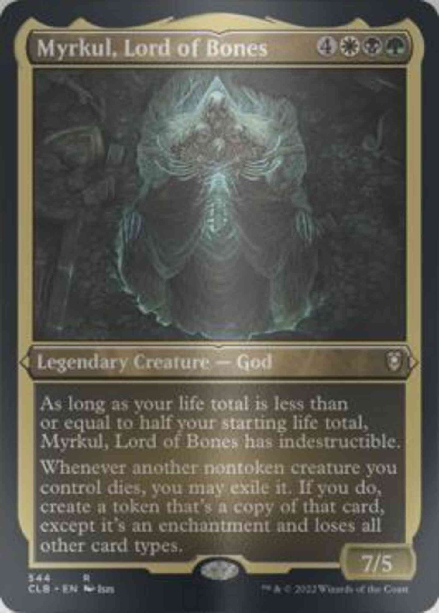Myrkul, Lord of Bones [544] [Commander Legends: Battle for Baldur's Gate] [Etched Foil]