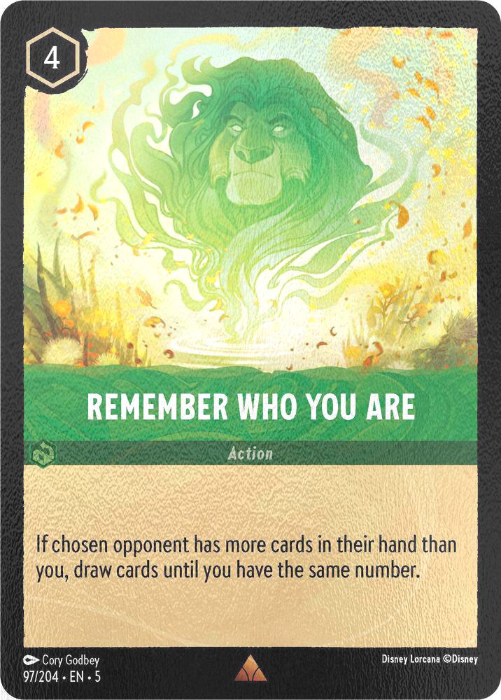 Remember Who You Are - 97/204 [Shimmering Skies] [Cold Foil]