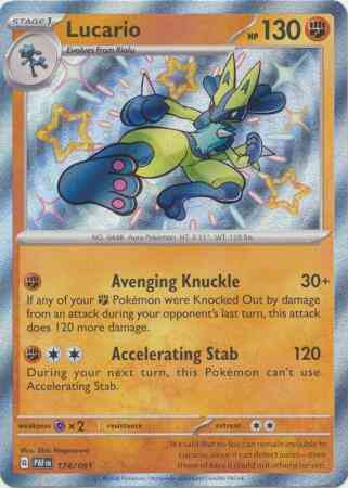 Lucario - 174/091 - Shiny Rare [sv045-174] [Secret]