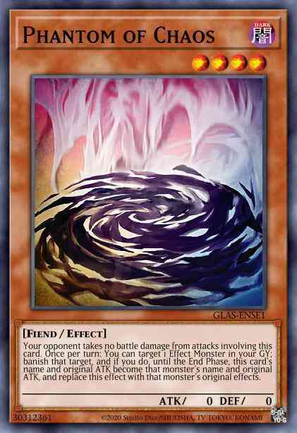 Phantom of Chaos - BP01-EN196 - Common - 1st Edition