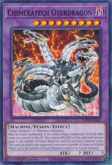 Chimeratech Overdragon - SDCS-EN042 - Common - 1st Edition