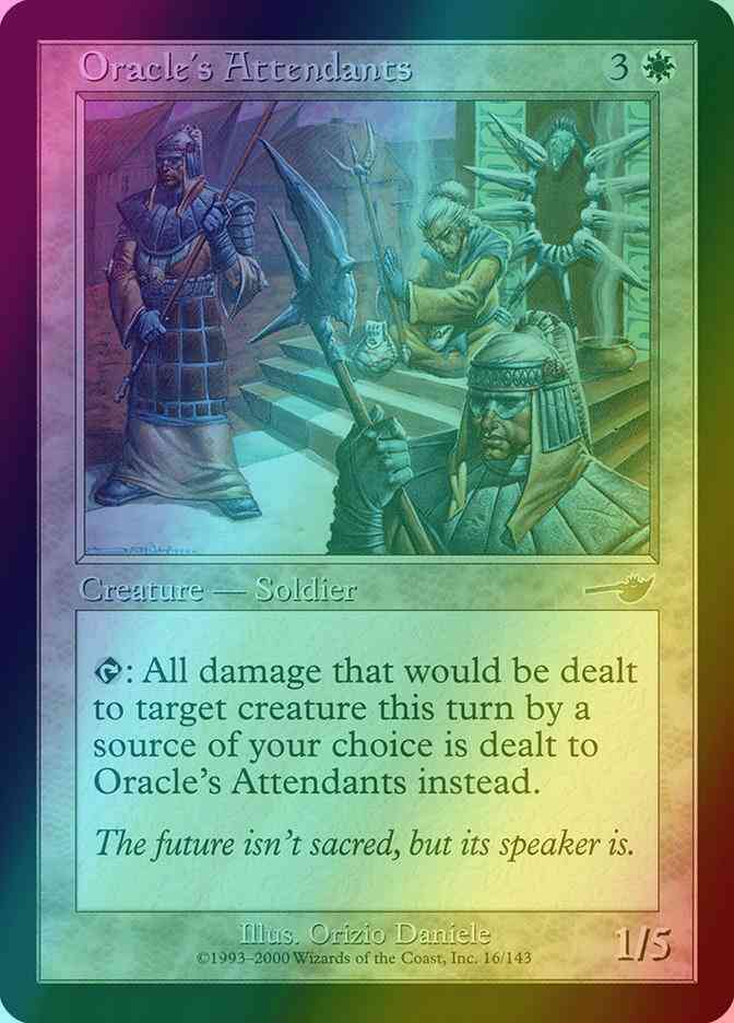 Oracle's Attendants [16] [Nemesis] [Foil]