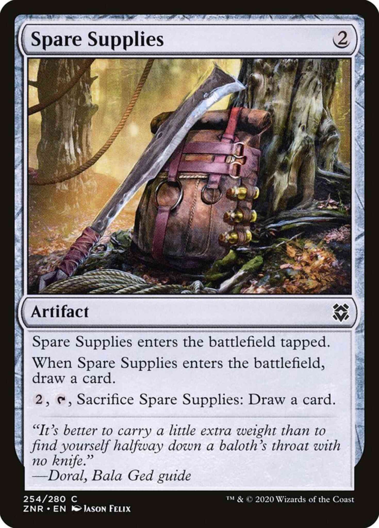 Spare Supplies [254] [Zendikar Rising] [Non-Foil]
