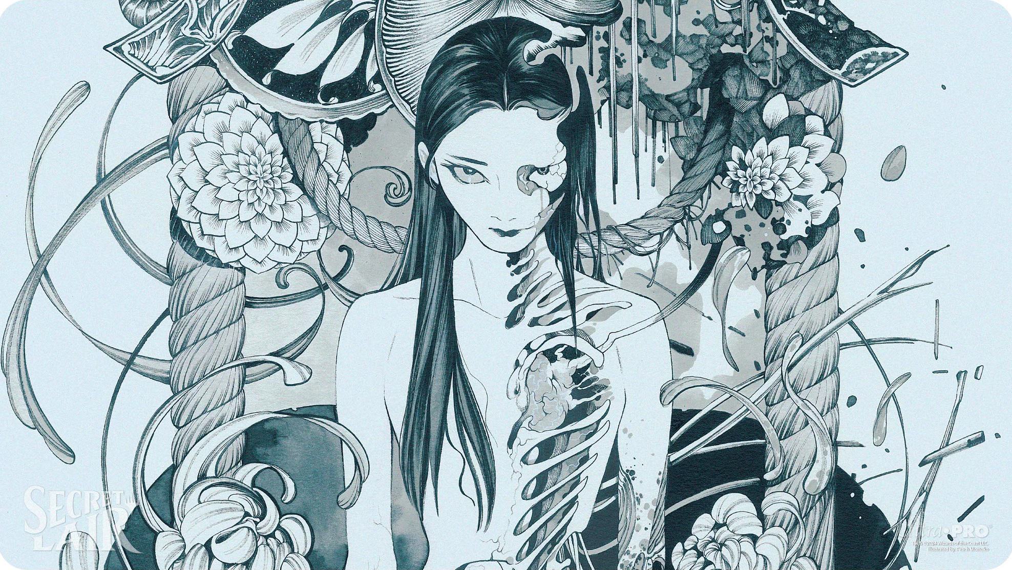 Ultra Pro MTG Playmat - Secret Lair Featuring Peach Momoko