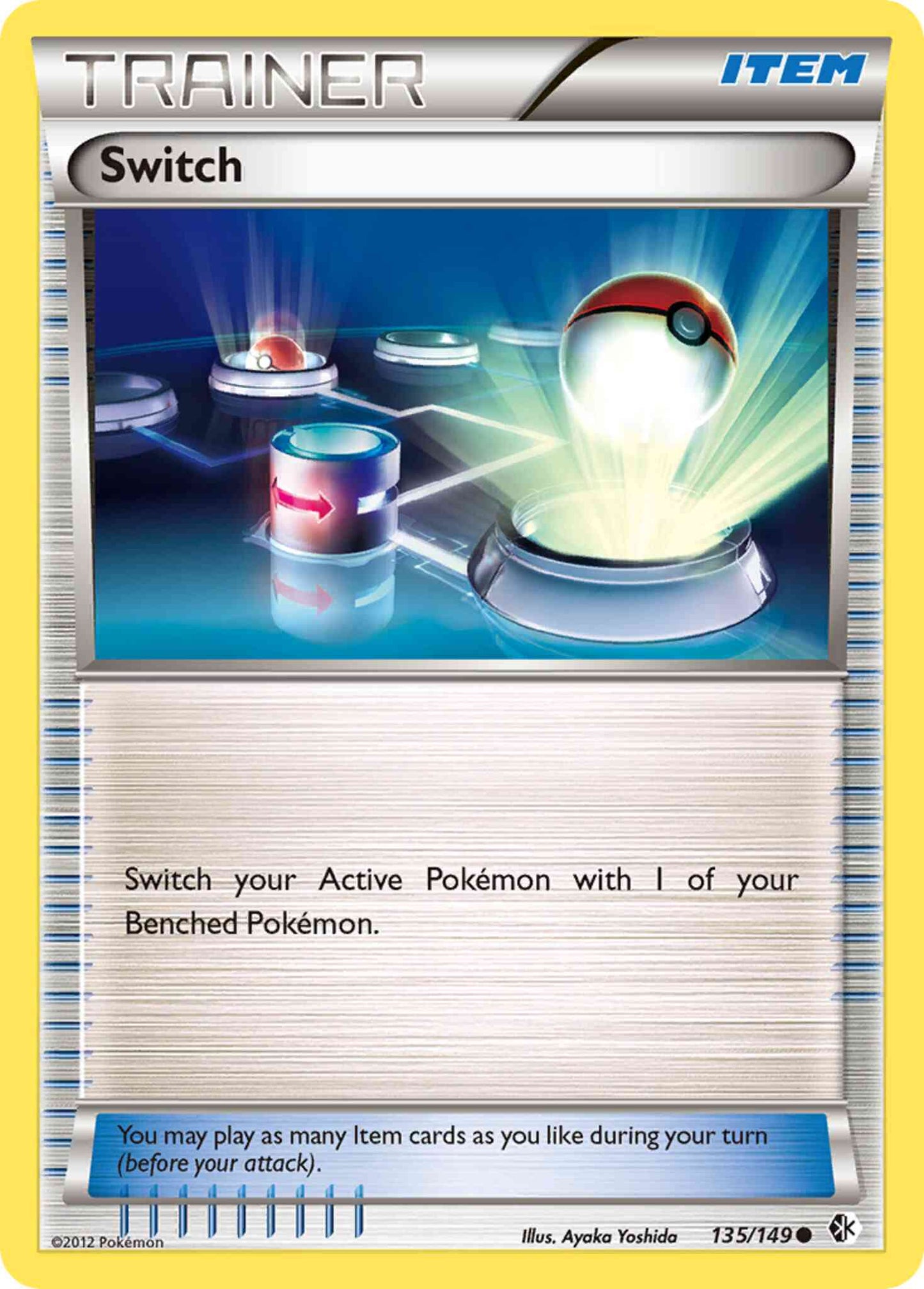 Switch - 135/149 - Common [bw7-135] [Reverse Holo]