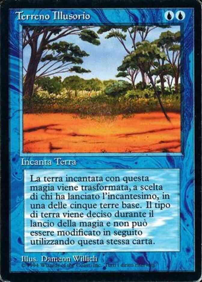 Phantasmal Terrain - Italian [70] [Foreign Black Border: Italian] [Non-Foil]