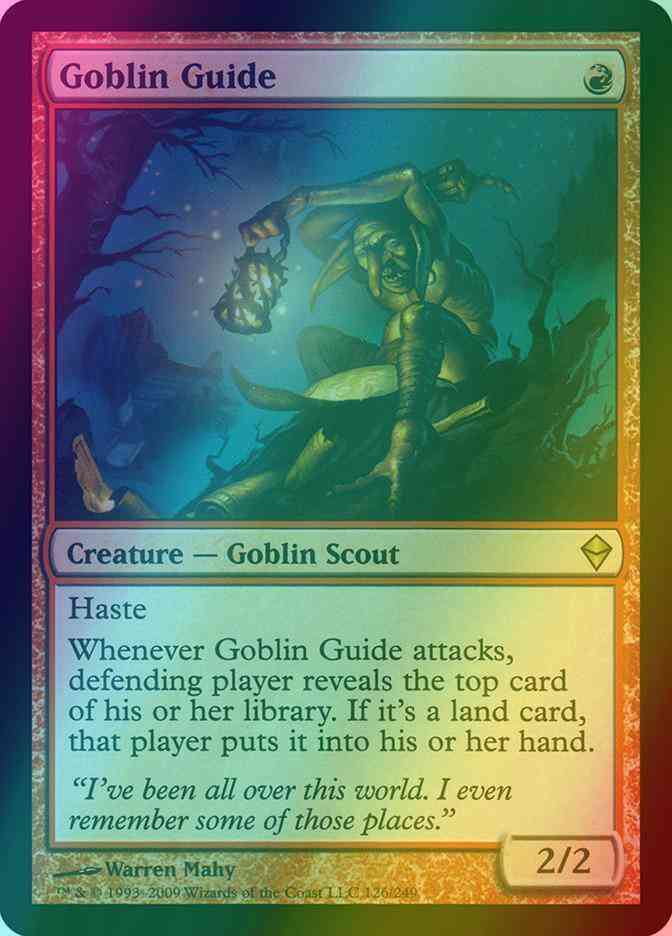 Goblin Guide [126] [Zendikar] [Foil]