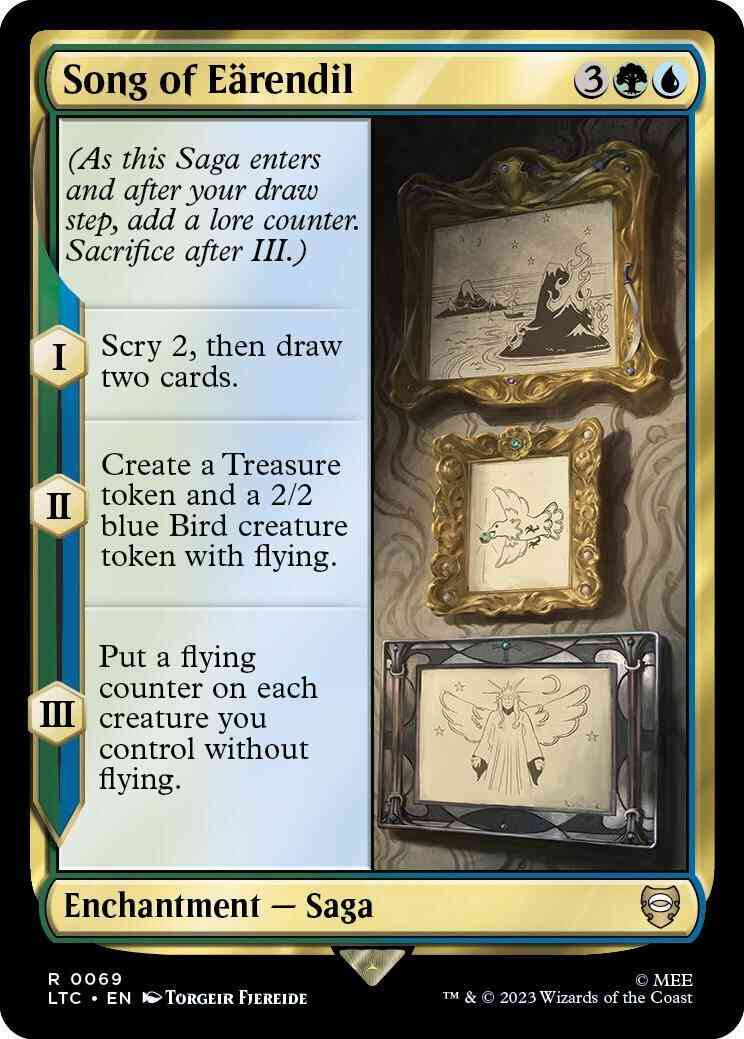 Song of Eärendil [69] [The Lord of the Rings: Tales of Middle-earth: Commander] [Non-Foil]