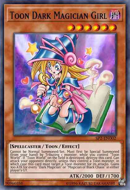 Toon Dark Magician Girl - GLD4-EN015 - Common - Limited