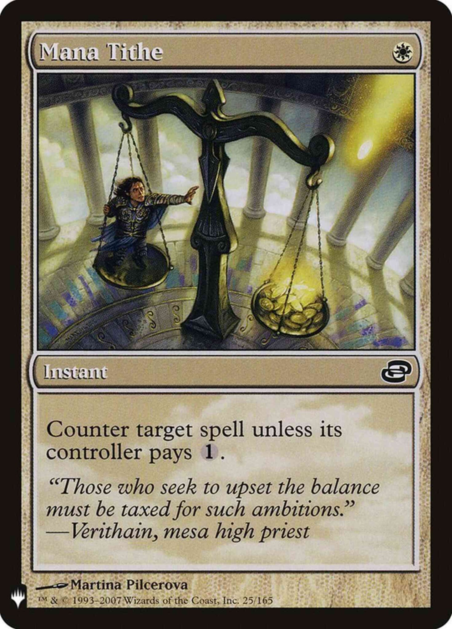 Mana Tithe [PLC-25] [The List] [Non-Foil]