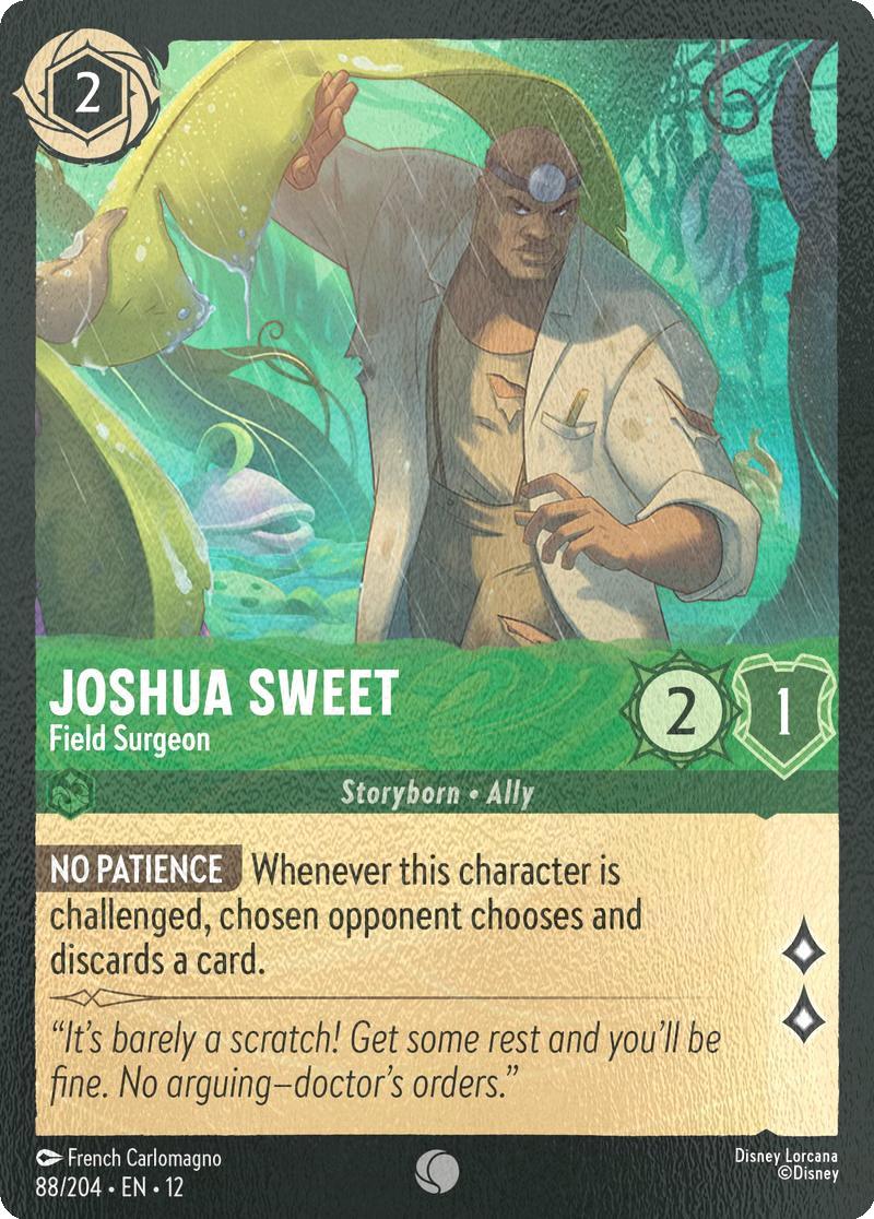 Joshua Sweet - Field Surgeon - 88/204 [Wilds Unknown] [Cold Foil]