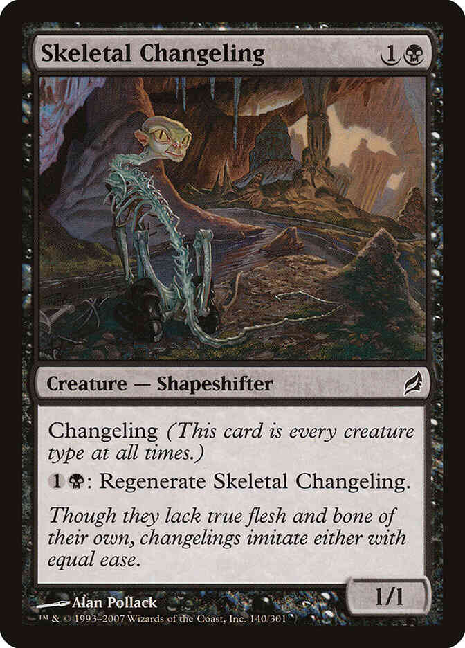 Skeletal Changeling [140] [Lorwyn] [Non-Foil]