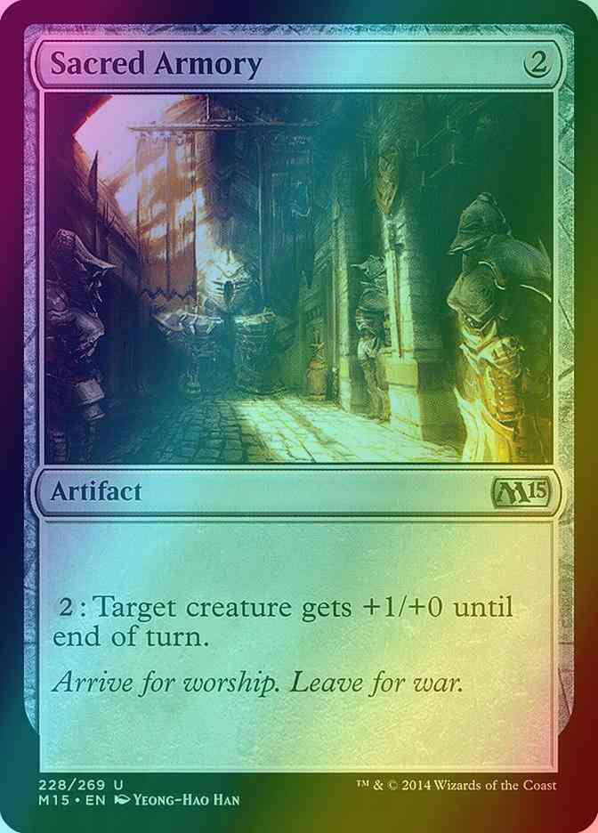 Sacred Armory [228] [Magic 2015] [Foil]