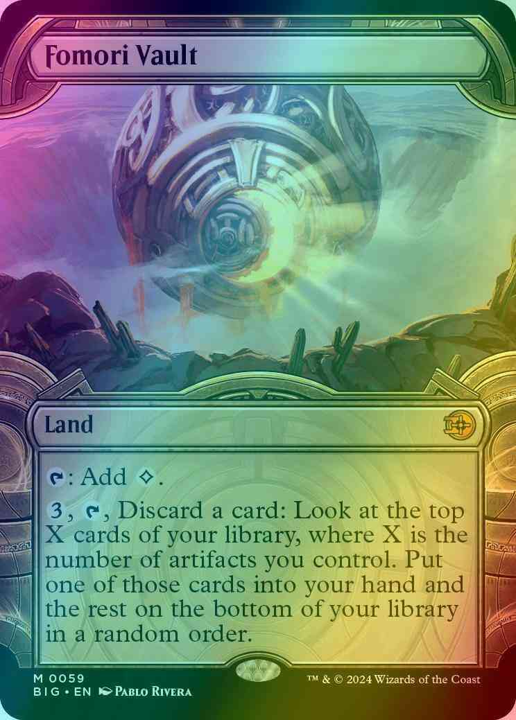 Fomori Vault [59] [Vault Frame Showcase] [The Big Score] [Foil]