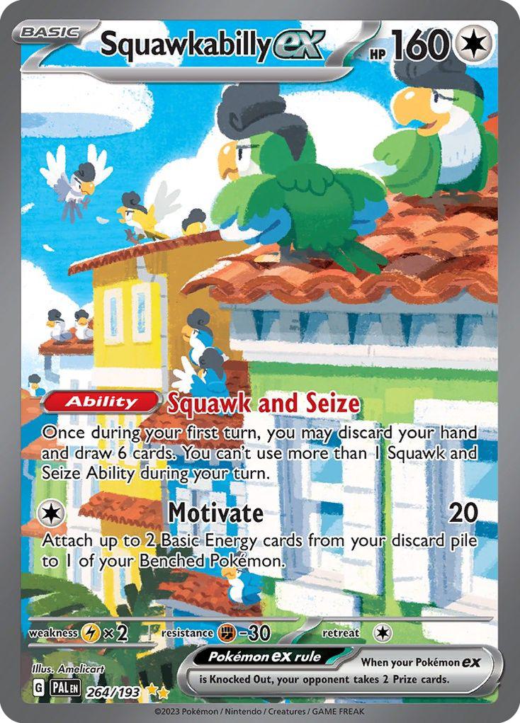 Squawkabilly ex - 264/193 - Special Illustration Rare [sv02-264] [Ultra]