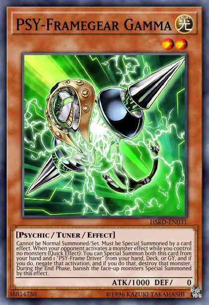 PSY-Framegear Gamma - TOCH-EN036 - Rare - 1st Edition