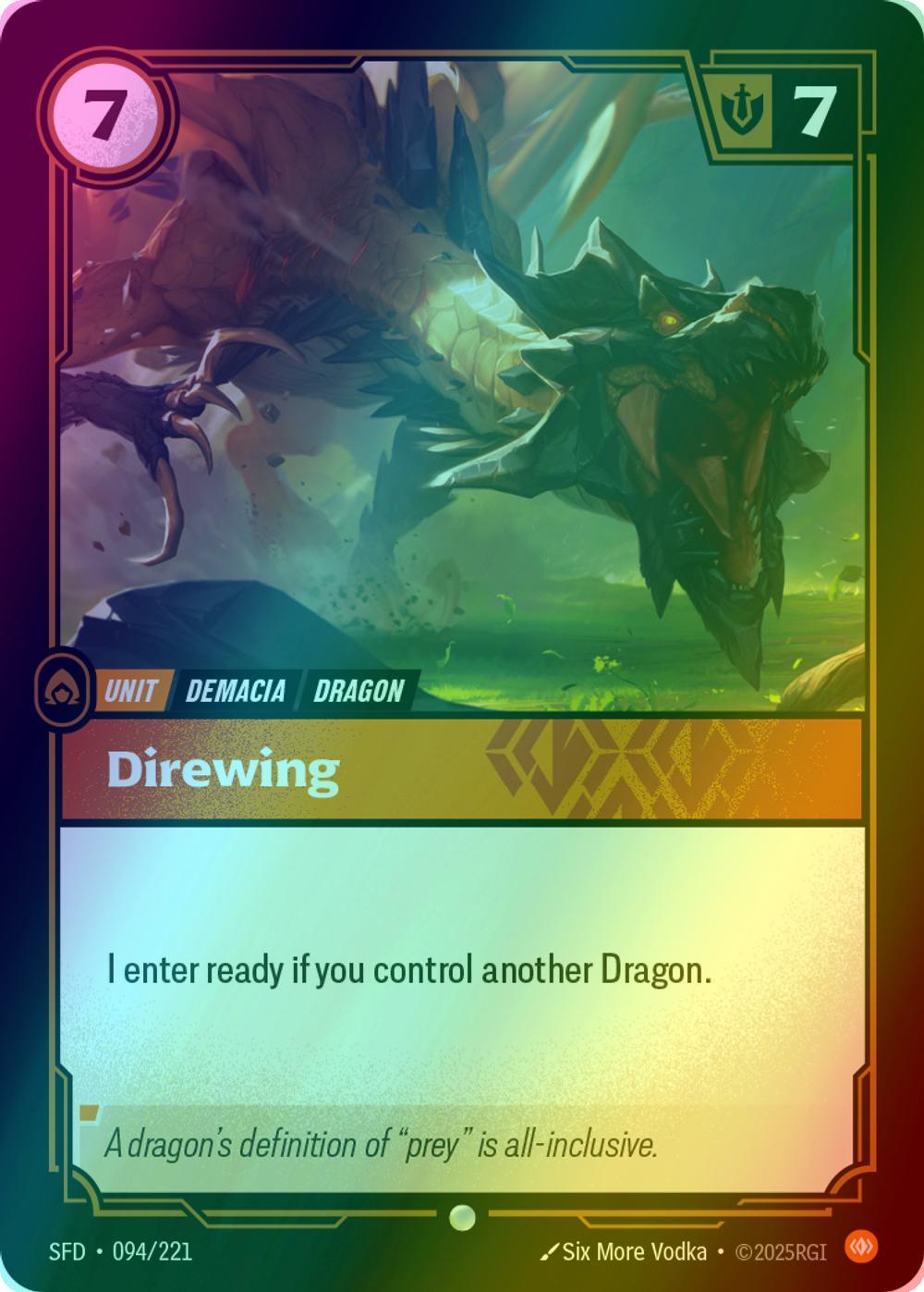 Direwing - 094/221 [Spiritforged] [Foil]