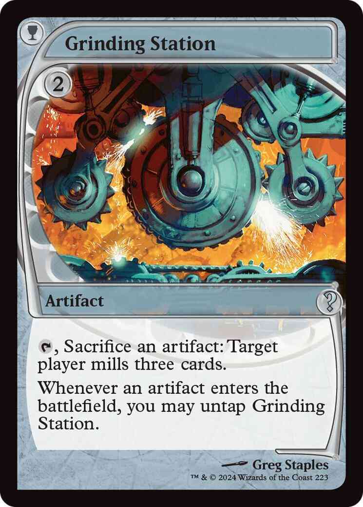 Grinding Station [223] [Future Frame] [Mystery Booster 2] [Non-Foil]