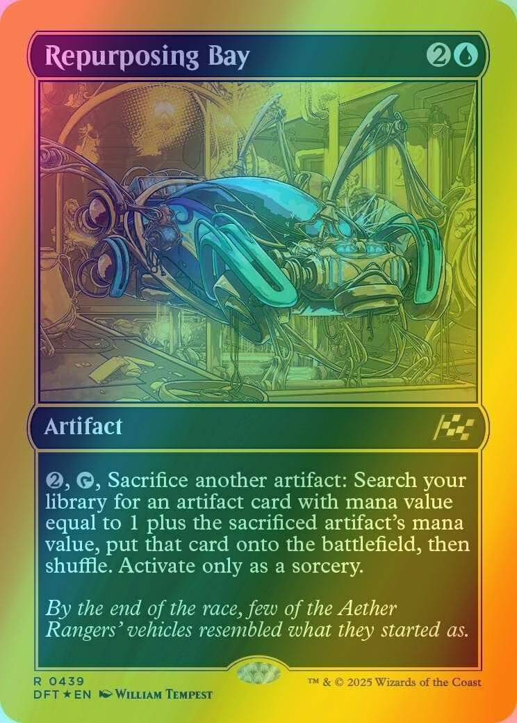 Repurposing Bay [439] [Aetherdrift] [First-place Foil]