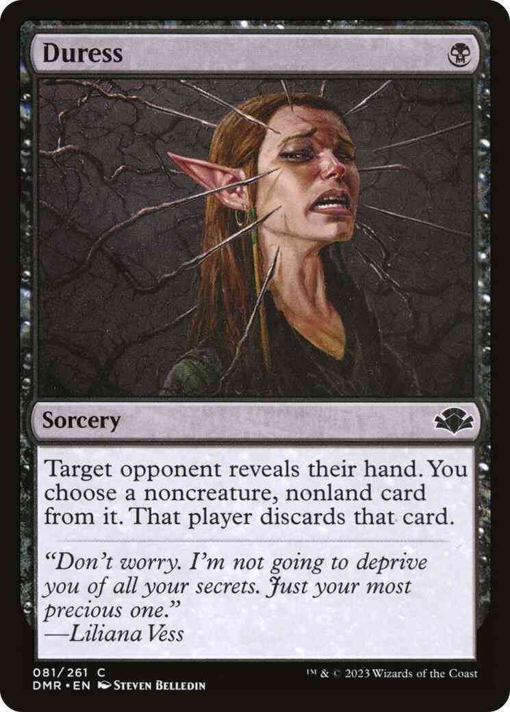 Duress [81] [Dominaria Remastered] [Non-Foil]