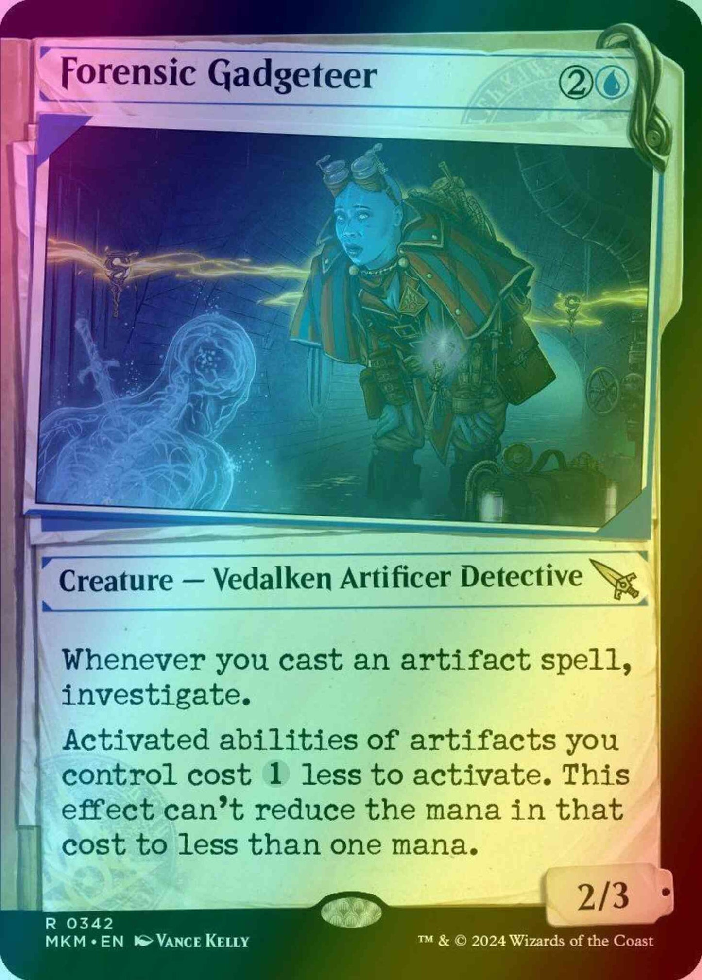 Forensic Gadgeteer [342] [Dossier Showcase] [Murders at Karlov Manor] [Foil]