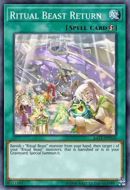 Ritual Beast Return - RATE-EN064 - Common - 1st Edition