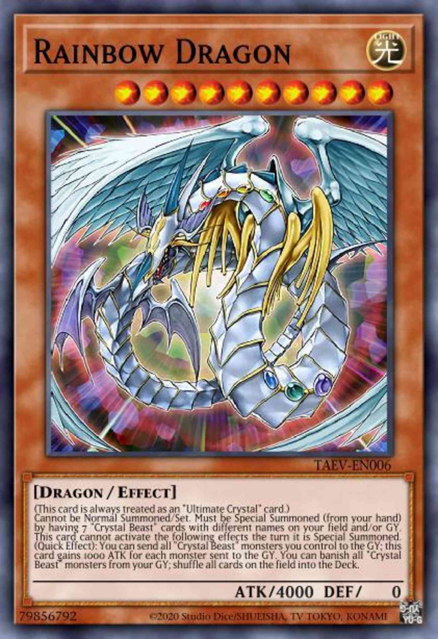 Rainbow Dragon - RYMP-EN047 - Common - 1st Edition