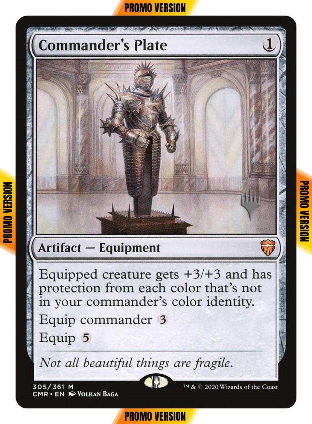 Commander's Plate [305p] [Promo Pack] [Commander Legends: Promos] [Non-Foil]