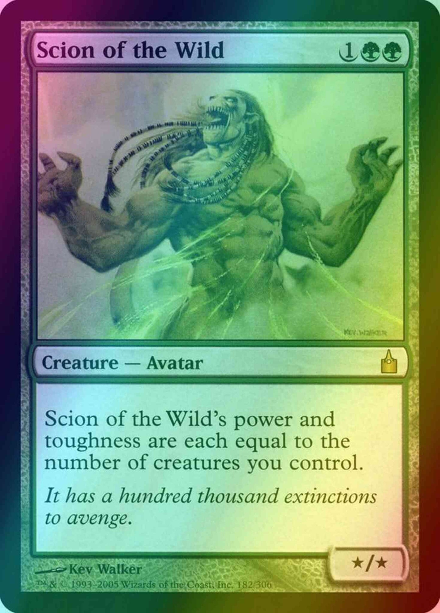 Scion of the Wild [182] [Ravnica City Of Guilds] [Foil]