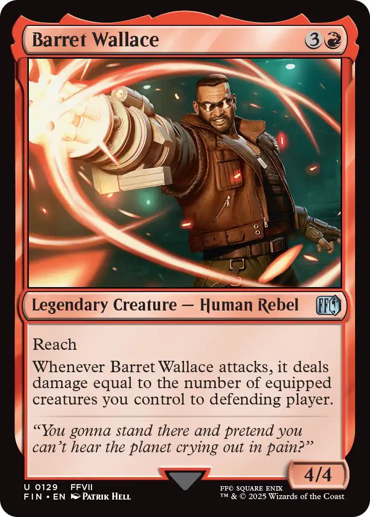 Barret Wallace [129] [FINAL FANTASY] [Non-Foil]
