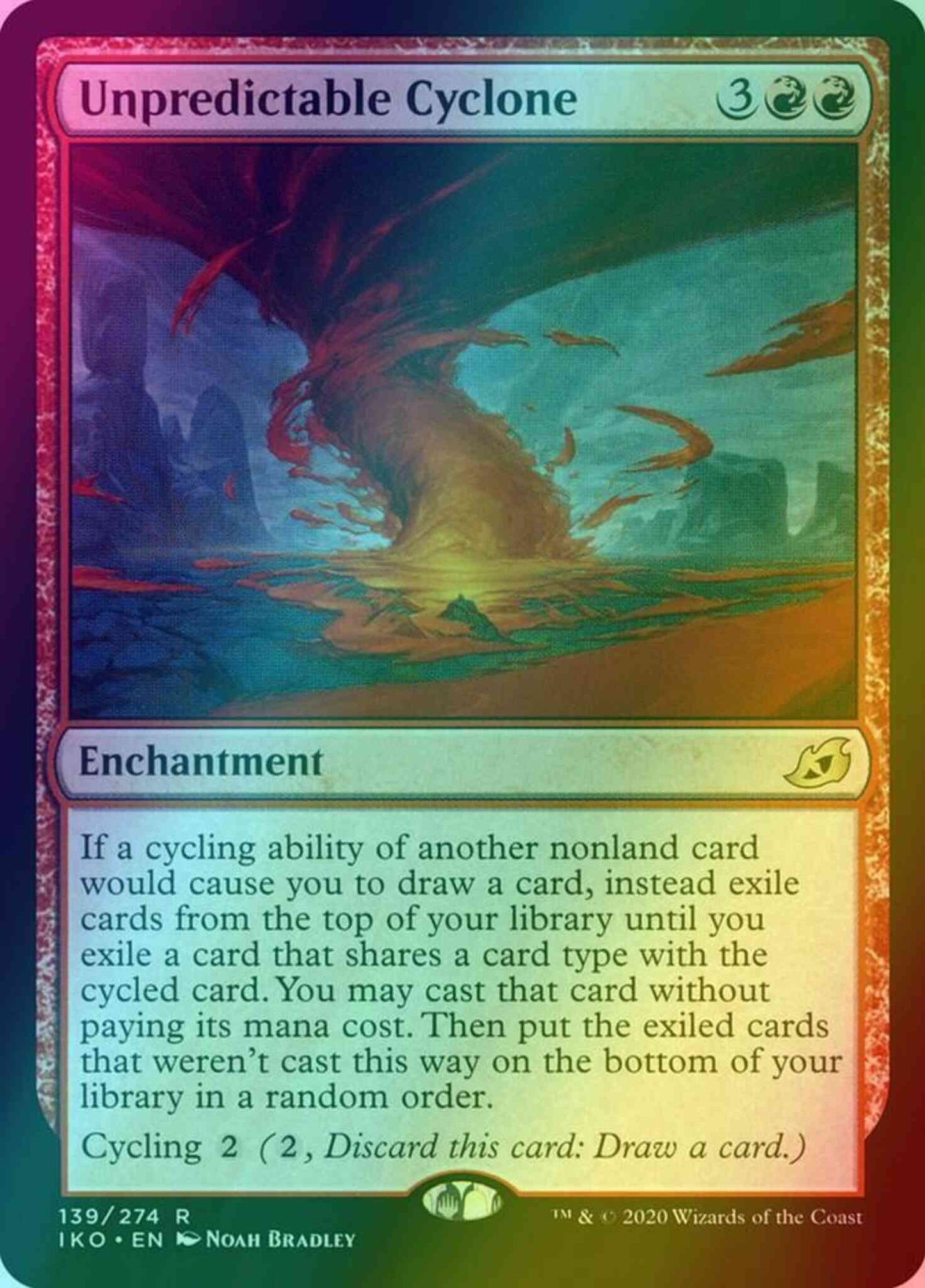 Unpredictable Cyclone [139] [Ikoria: Lair of Behemoths] [Foil]