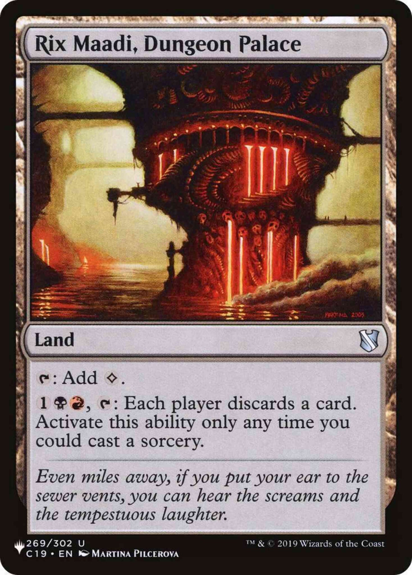 Rix Maadi, Dungeon Palace [C19-269] [The List] [Non-Foil]