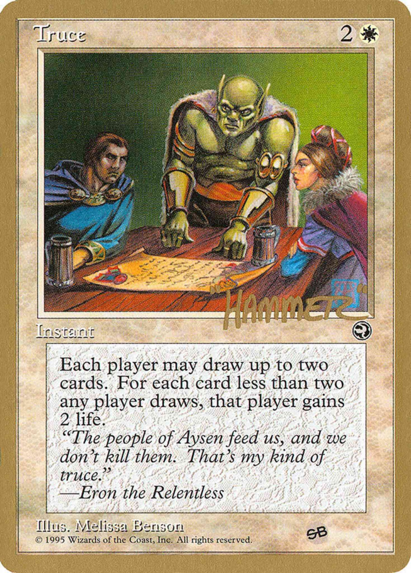Truce [sr20sb] [Pro Tour Collector Set] [Non-Foil]