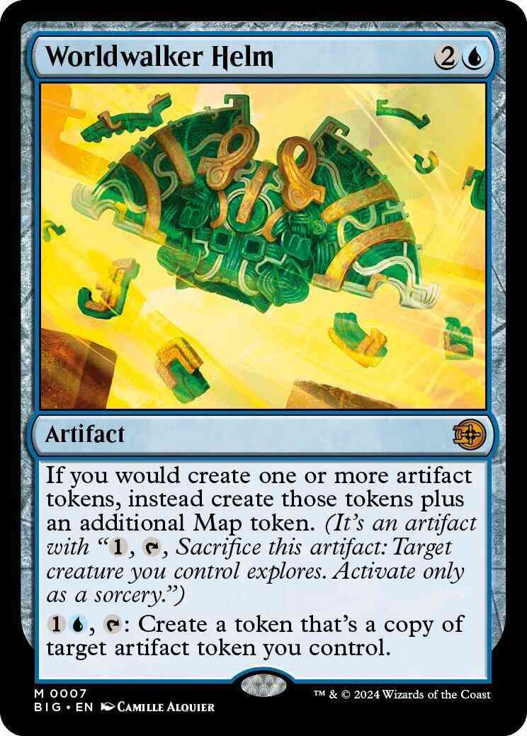 Worldwalker Helm [7] [The Big Score] [Non-Foil]