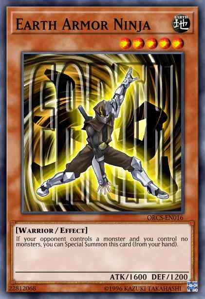 Earth Armor Ninja - SP13-EN018 - Common - Unlimited