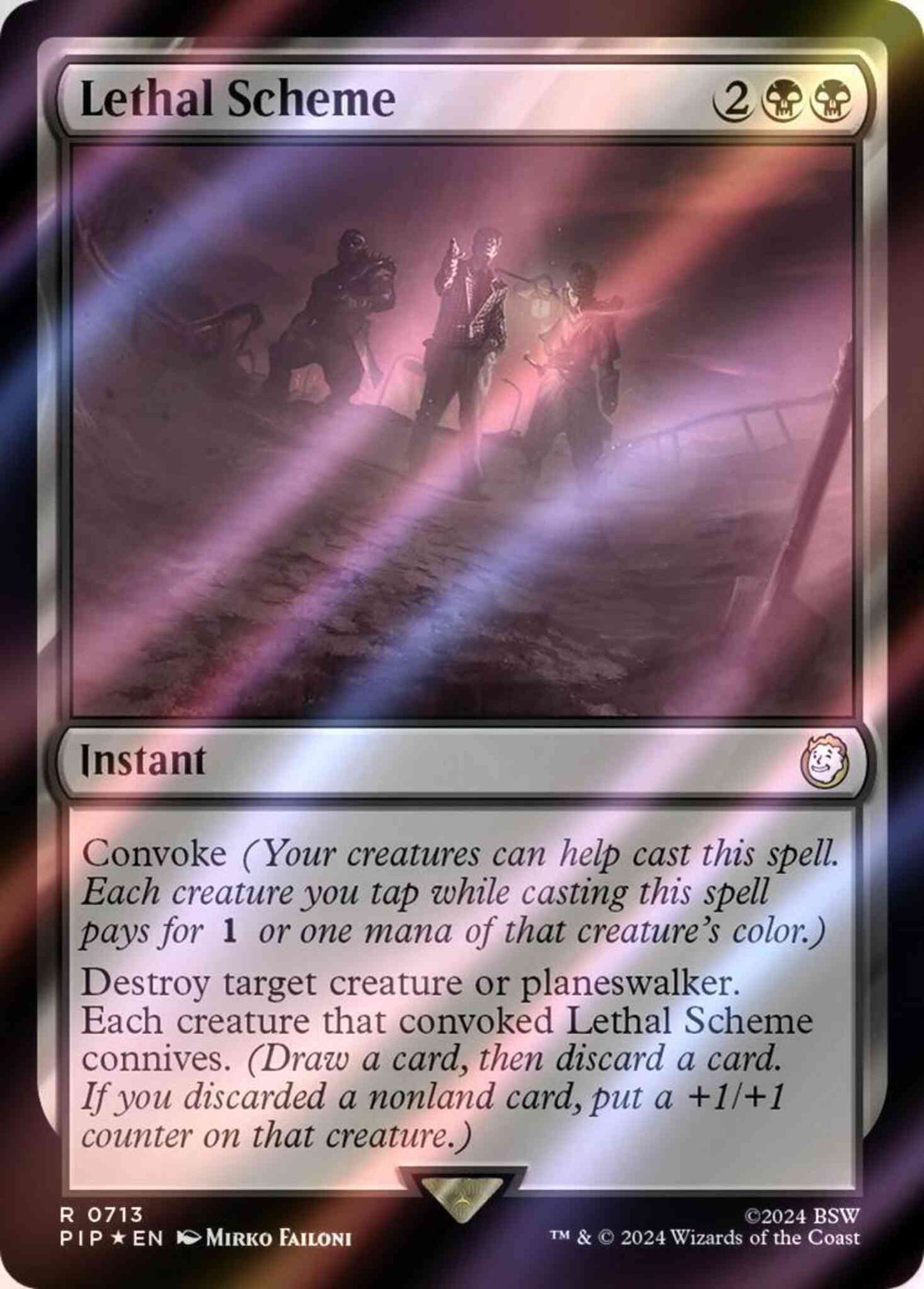 Lethal Scheme [713] [Fallout] [Surge Foil]