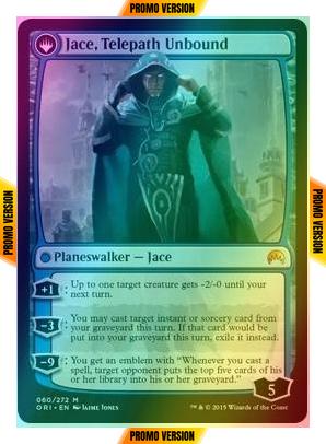 Jace, Vryn's Prodigy // Jace, Telepath Unbound [60s] [Magic Origins Promos] [Foil]
