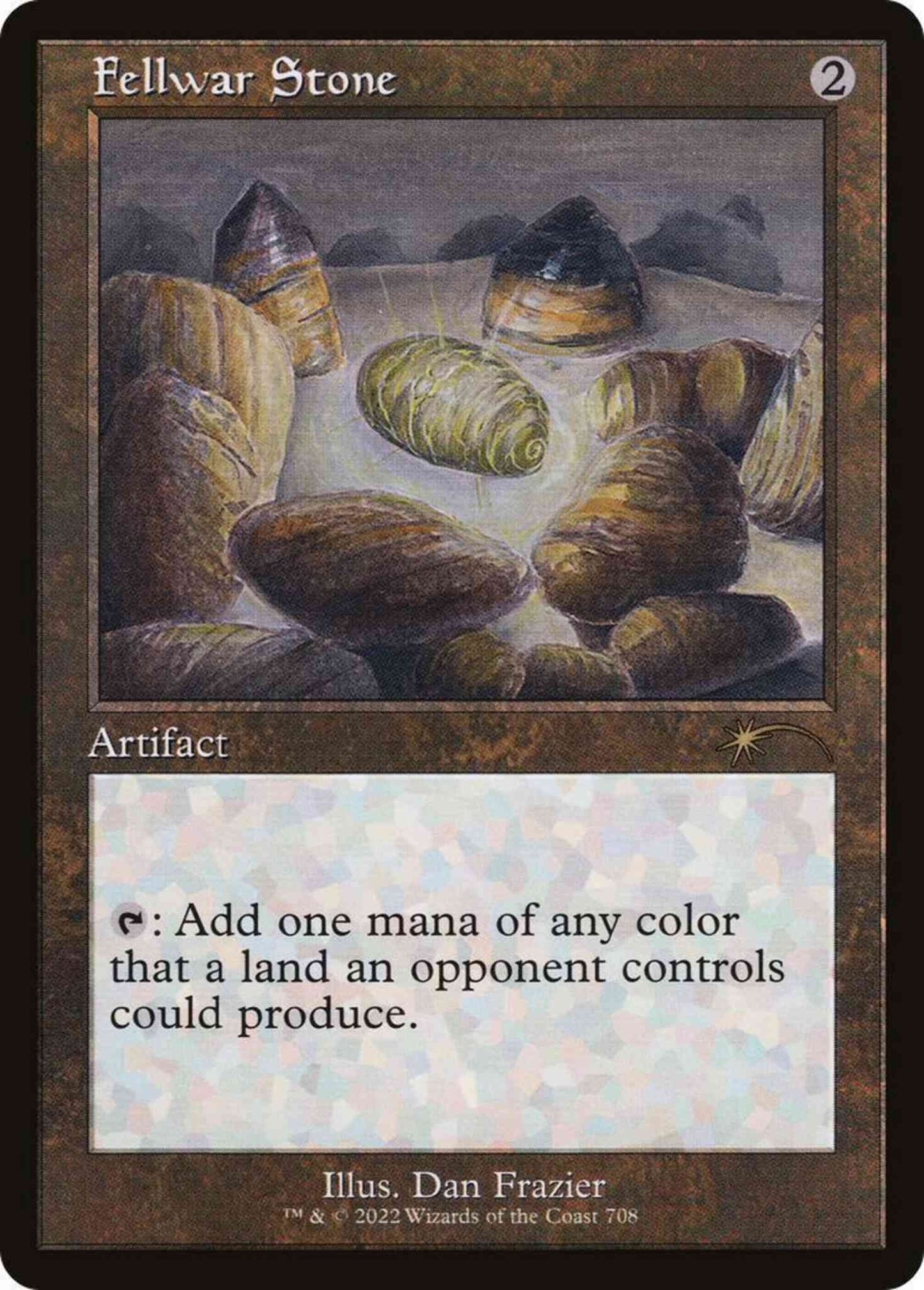 Fellwar Stone [0708] [Retro Frame] [Dan Frazier] [Secret Lair Drop] [Non-Foil]