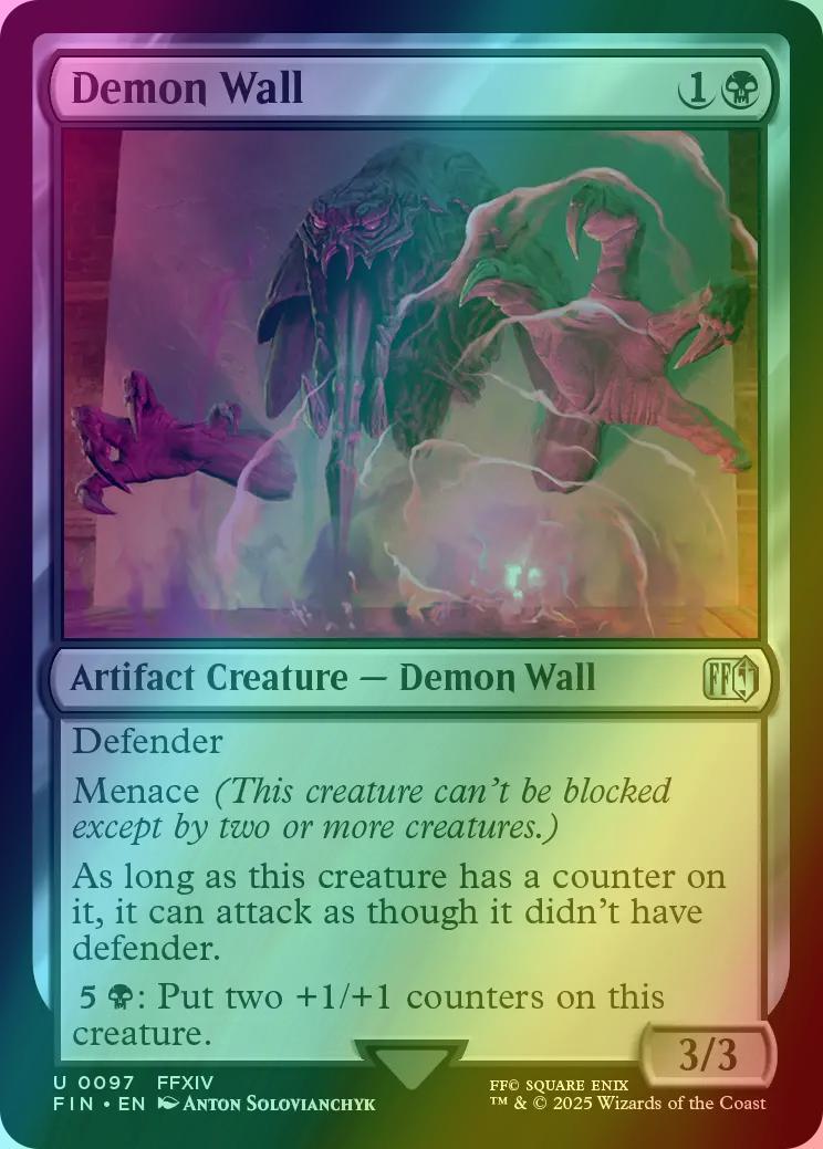 Demon Wall [97] [FINAL FANTASY] [Foil]