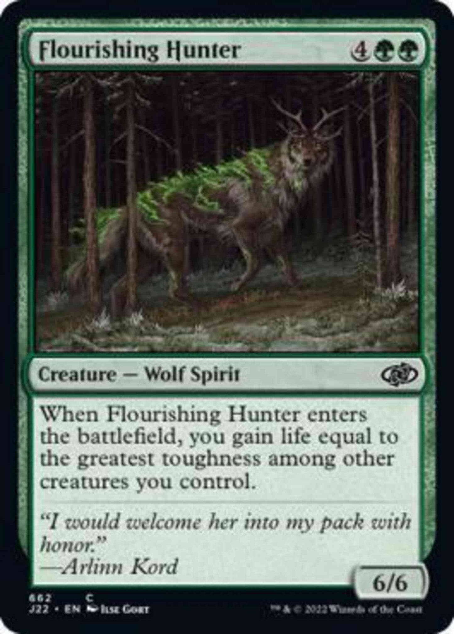 Flourishing Hunter [662] [Jumpstart 2022] [Non-Foil]