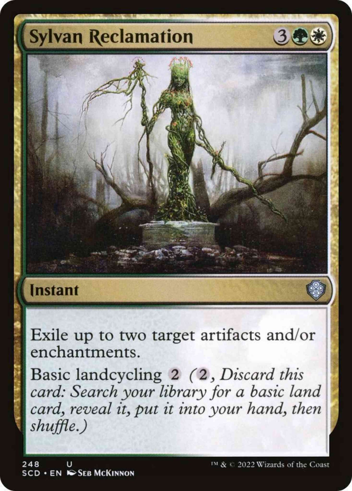 Sylvan Reclamation [248] [Starter Commander Decks] [Non-Foil]