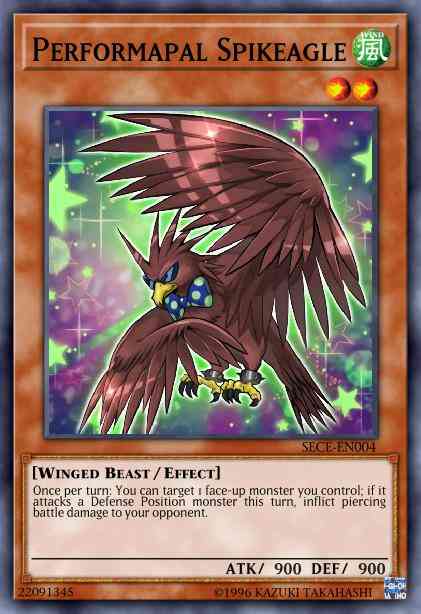 Performapal Spikeagle - SECE-EN004 - Common - 1st Edition