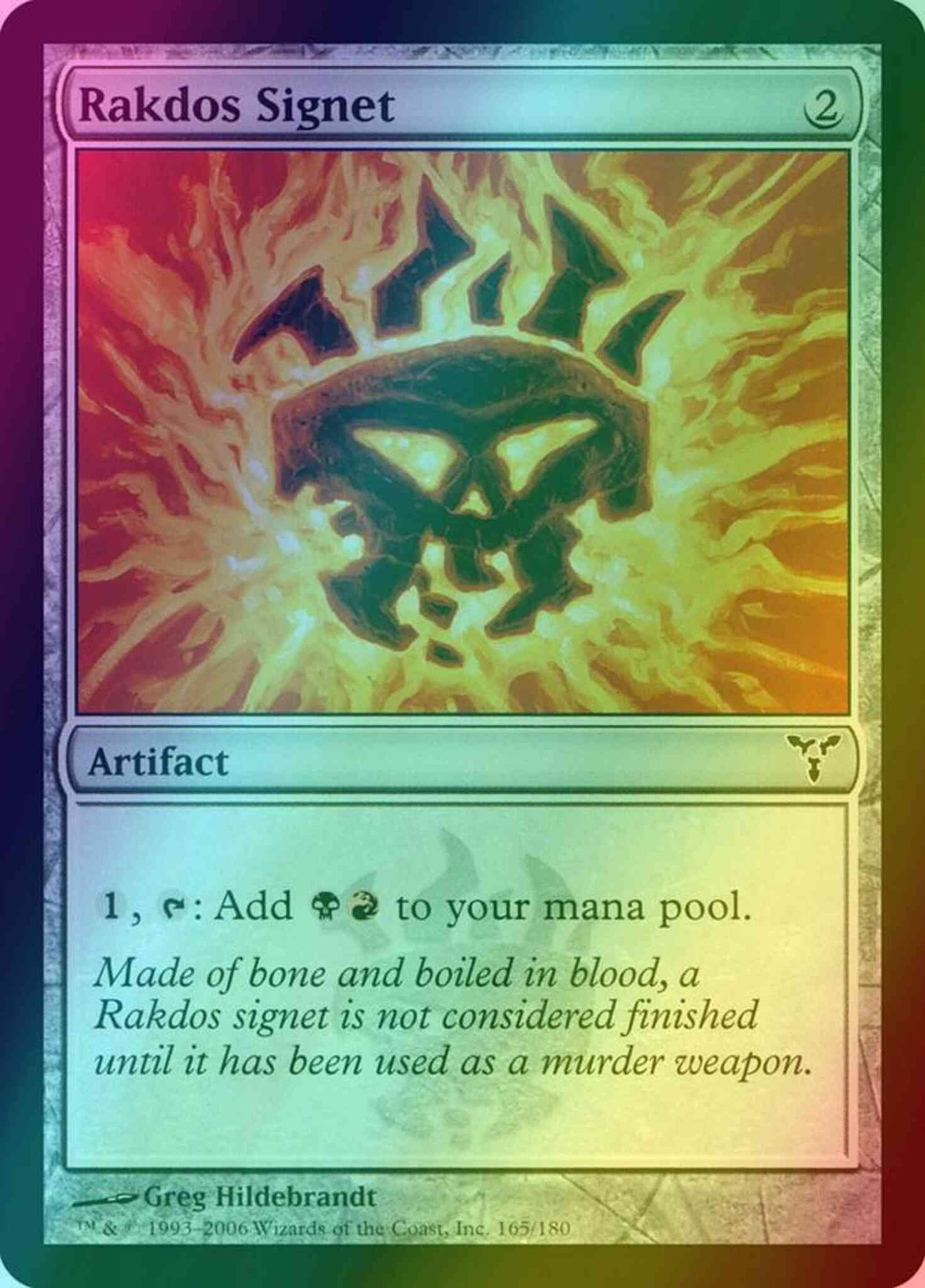 Rakdos Signet [165] [Dissension] [Foil]
