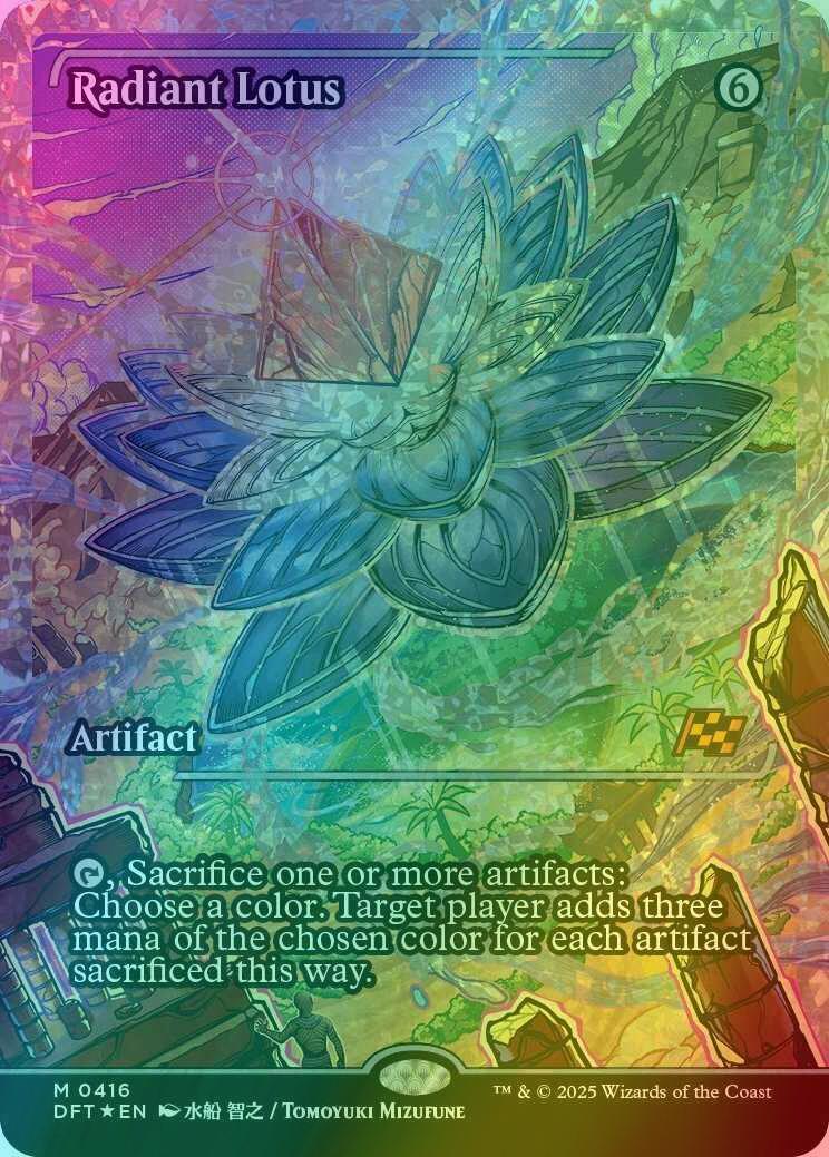 Radiant Lotus [416] [Japan Showcase] [Aetherdrift] [Fracture Foil]